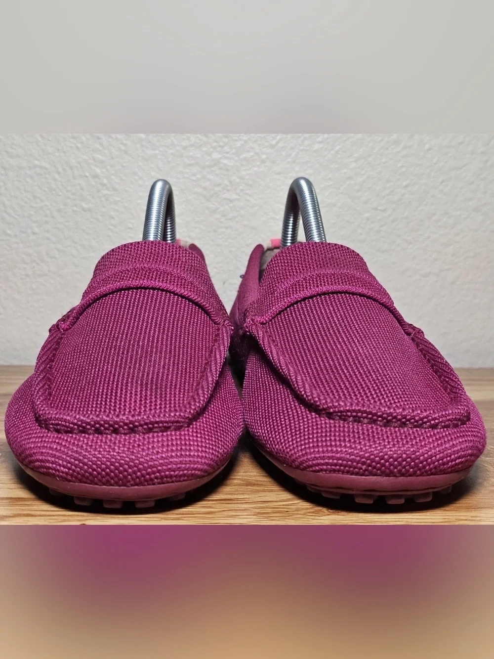 Rothy's Loafer Shoes Women's 10 Pink Knit The Driver Slip-On Round Toe